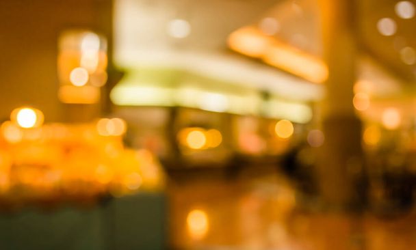 Imagen de Abstract Blur Retail Shop con luz bokeh para uso en segundo plano. (tono vintage) - Foto, Imagen