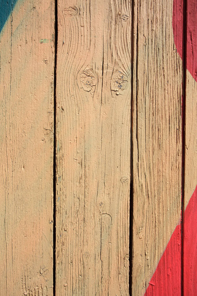régi festett fa textúra - Fotó, kép