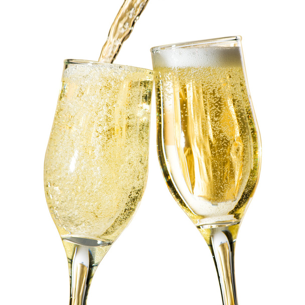 Pair of champagne flutes - Foto, Imagem