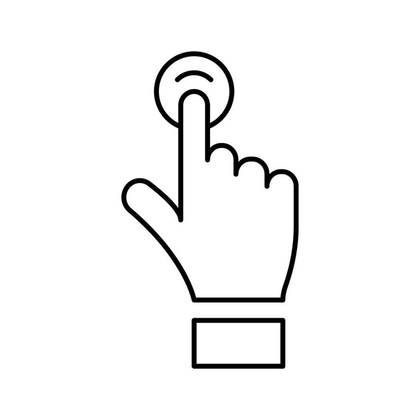  Touch Isolated Vector icon which can easily modify or edit - Vector, Image
