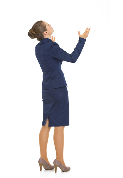 Business woman begging - Photo, Image