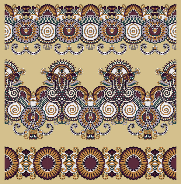 Floral tradicional ornamental Paisley Bandanna
. - Vector, Imagen