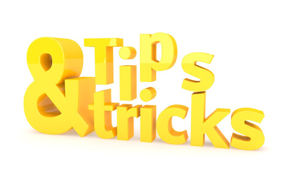 Tipps und Tricks auf weißem Hintergrund. 3D-Illustration.  - Foto, Bild