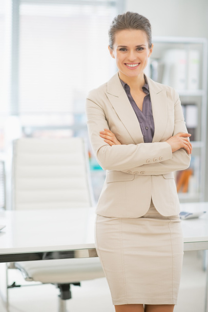Smiling business woman - 写真・画像