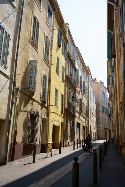                                   történelmi negyed "Le Panier" Marseille, Provence, Franciaország - Fotó, kép