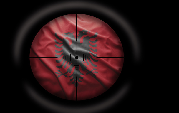 Albański cel - Zdjęcie, obraz
