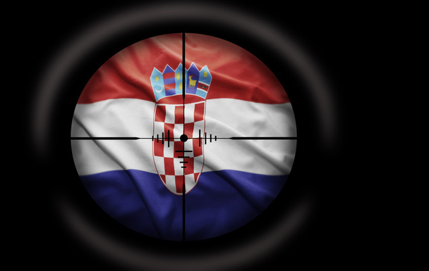 Alvo croata
 - Foto, Imagem