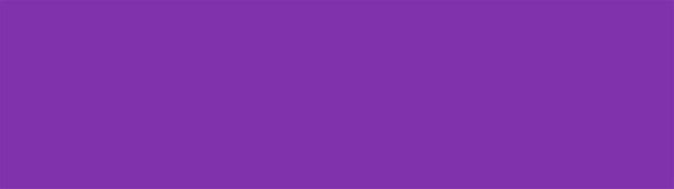 color púrpura horizontal para fondo, color púrpura brillante para fondo panorámico, color púrpura liso simple - Vector, imagen