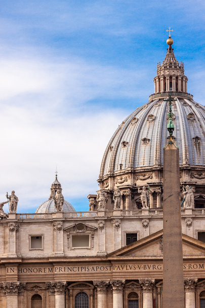 St. Peter's Basilica in Vatican City in Rome, Italy. - Fotó, kép