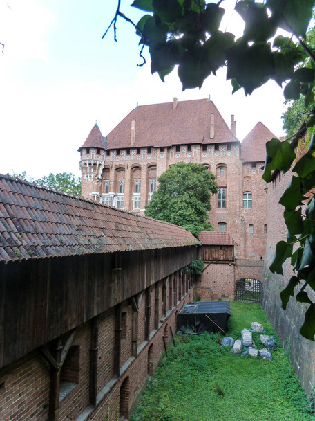Bitwy na zamku krzyżackim w Malborku, Polska - Zdjęcie, obraz