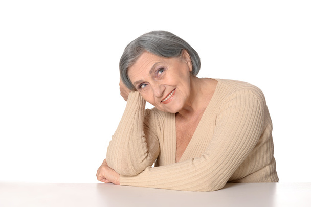Smiling senior lady - Photo, Image