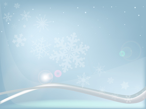 modrý vánoční přání - Vektor, obrázek