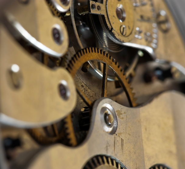 Engranaje del reloj
 - Foto, imagen