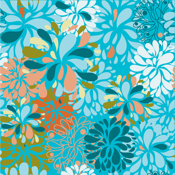 Abstract floral background - Vecteur, image