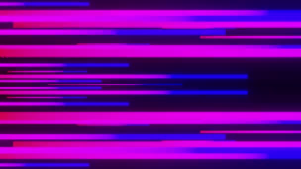 неоновые фиолетовые и розовые линии абстрактный фон подходит для новостных информационных видео или в качестве перехода между кадрами. 4k log video - Кадры, видео