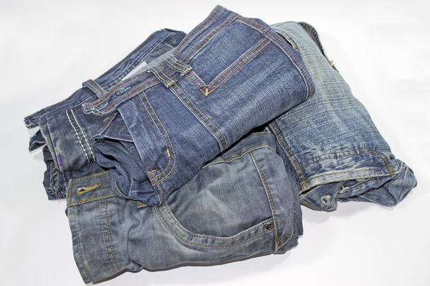 jeans pile - Photo, Image
