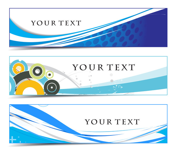 Abstract discount banners - Vector, Image