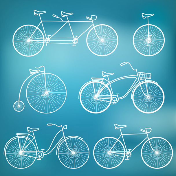 Велосипеди ескізи
 - Вектор, зображення