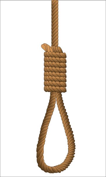 Cuerda de verdugo
 - Vector, imagen