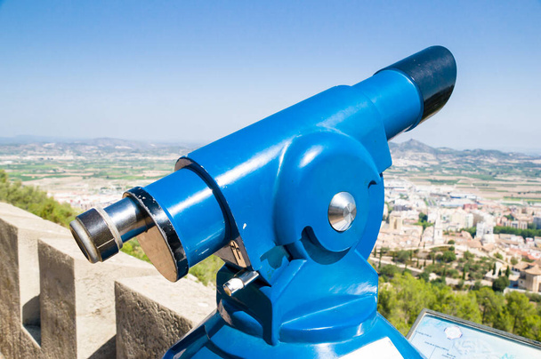 monocular viewpoint in Lisbon, Portugal - Фото, зображення