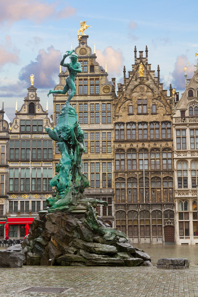 Grote Markt square, Antwerpen - Fotoğraf, Görsel