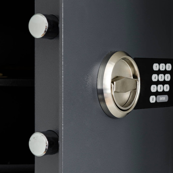 The door of the safe for money and securities with a digital lock - Photo, image