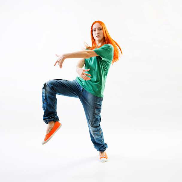 Modern style female dancer - Foto, Imagem