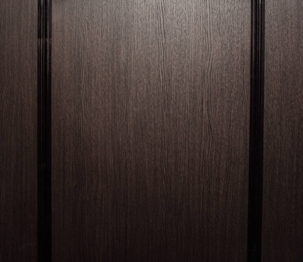 Dark lacquered wood texture, close up background - Fotografie, Obrázek