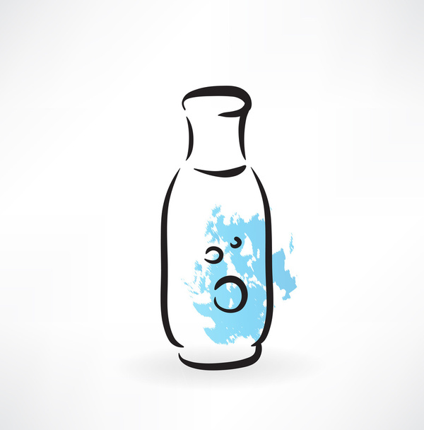 jar of medicine grunge icon - Vetor, Imagem