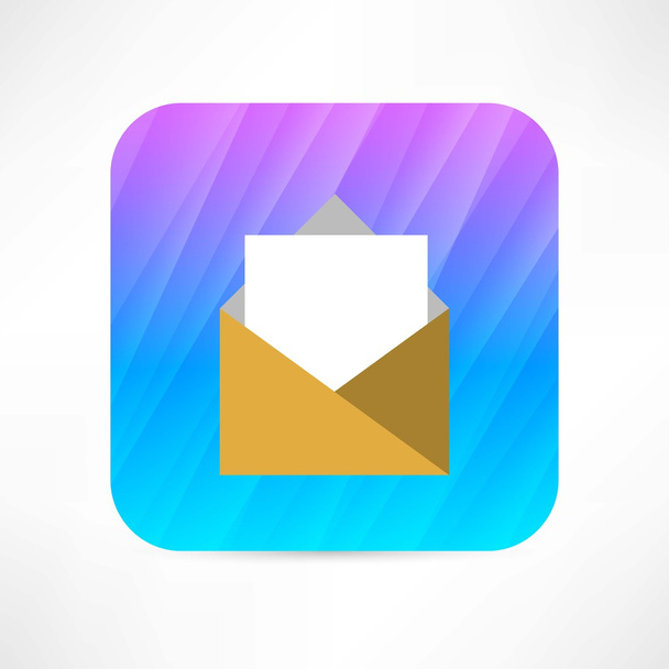 letter icon - Vector, Imagen