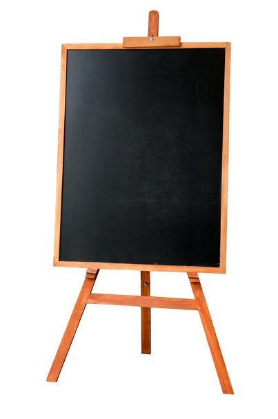 Blank art board, wooden easel - Photo, Image