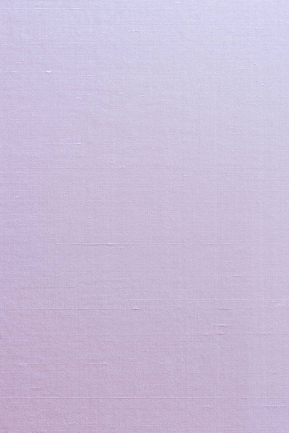 Tecido de linho de algodão de seda tecido texturizado fundo em rosa roxo doce claro  - Foto, Imagem