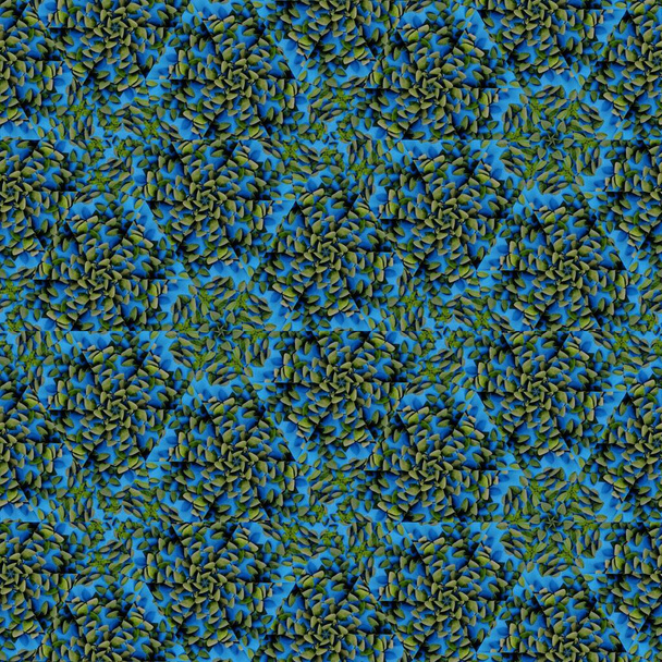 Geometría diseño de textura floral para el tema del sitio web. adecuado para el fondo del software y la interfaz de usuario. idea de patrón caleidoscopio medieval para imprimir en camiseta y alfombra de piso - Foto, Imagen