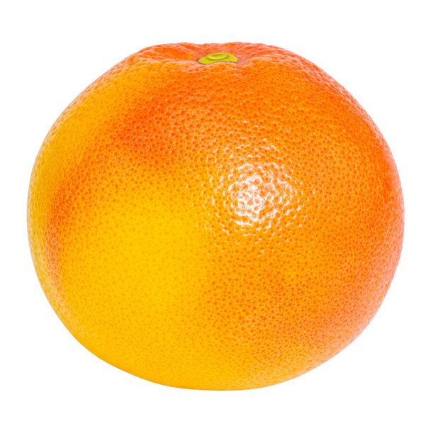 grapefruit citrusvruchten geïsoleerd op witte achtergrond met clipping pad. - Foto, afbeelding