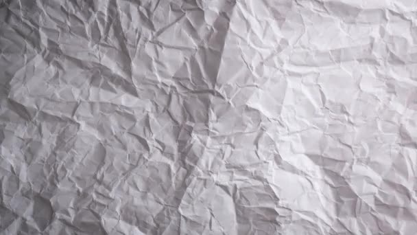 Быстрая остановка движения, анимированный морщинистый бумажный фон, винтажная текстура петли - Кадры, видео