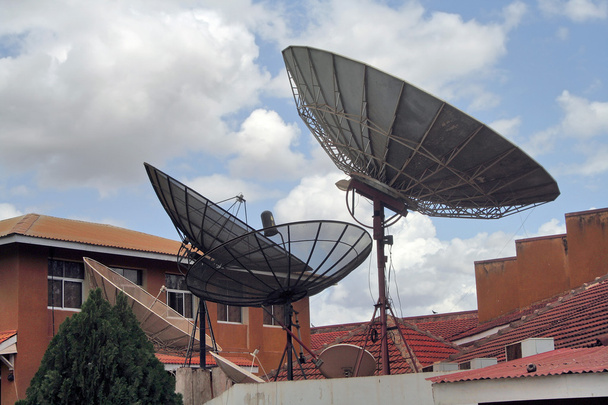 antenas satélite
 - Foto, Imagem