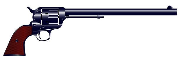 Pistolet six canons long
 - Vecteur, image