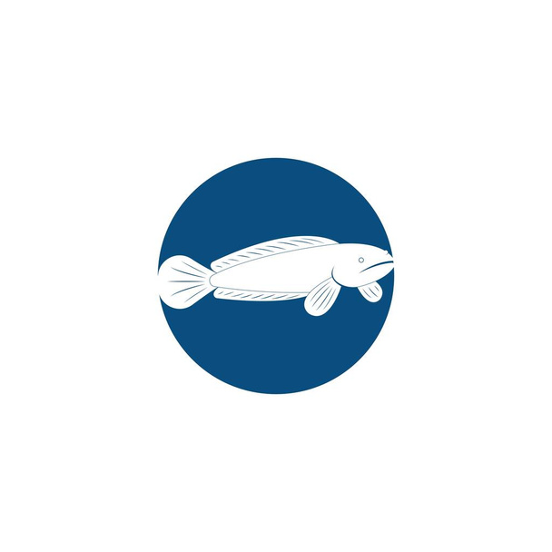 вектор логотипу Fish Cork, шаблон дизайну логотипу Creative Fish Cork, символ значка, ілюстрація
 - Вектор, зображення
