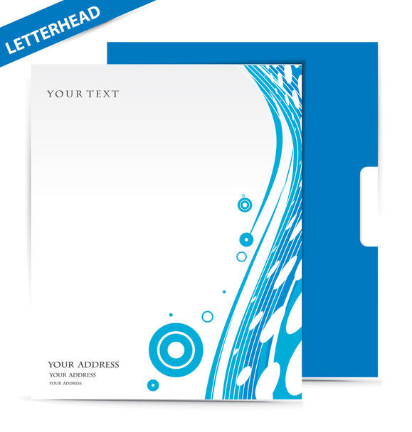 Letter head - Vector, Image