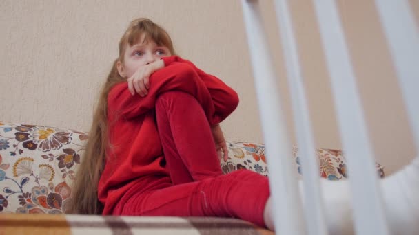 Verletztes Kind am Bein - Filmmaterial, Video