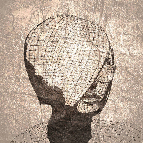 Head of the woman - Foto, imagen