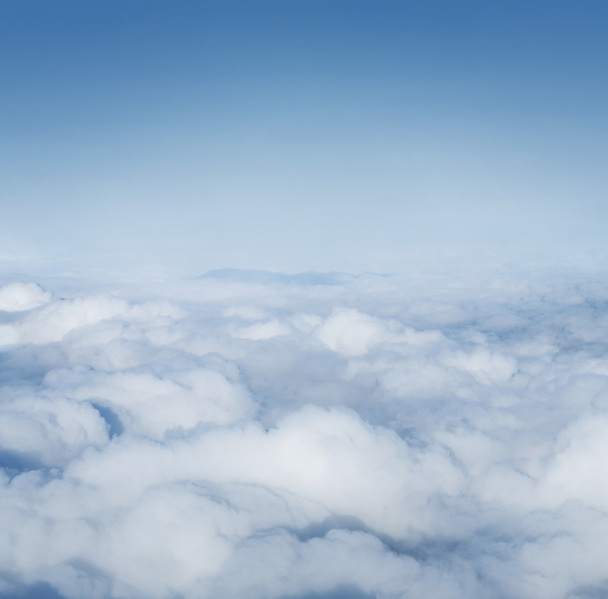 Σύννεφα από ψηλά - Φωτογραφία, εικόνα