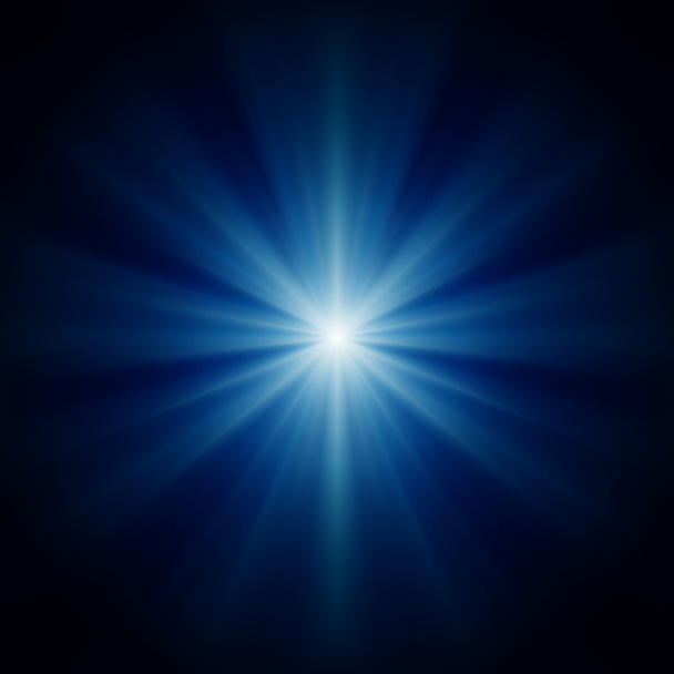 Design sfondo di raggi luminosi blu
 - Vettoriali, immagini