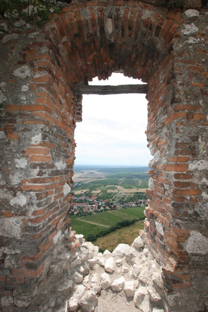 okno ruin - Zdjęcie, obraz