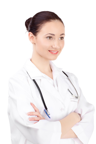 Woman doctor in uniform - Фото, изображение