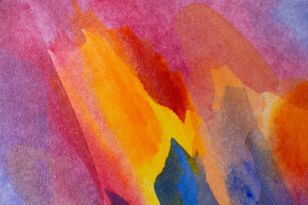 watercolor art background. Texture backdrop. Decorative multicolor wallpaper. Structure paper. - Fotografie, Obrázek