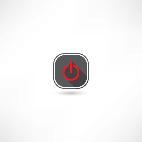 power button icon - Vetor, Imagem