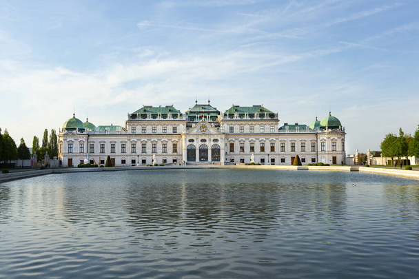 Belvederen palatsi kesällä, Wien, Itävalta - Valokuva, kuva