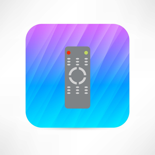 tv remote icon - Vector, imagen