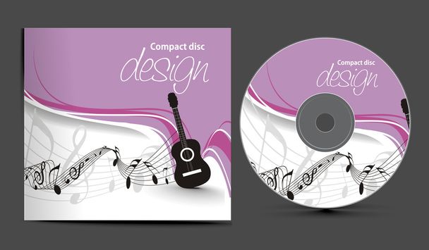 Conception de couverture de CD
 - Vecteur, image